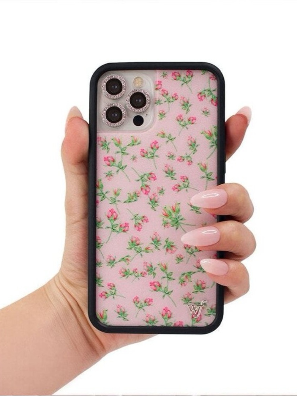 Wildflower Floral Pink Protective Phone Case for iPhone 11